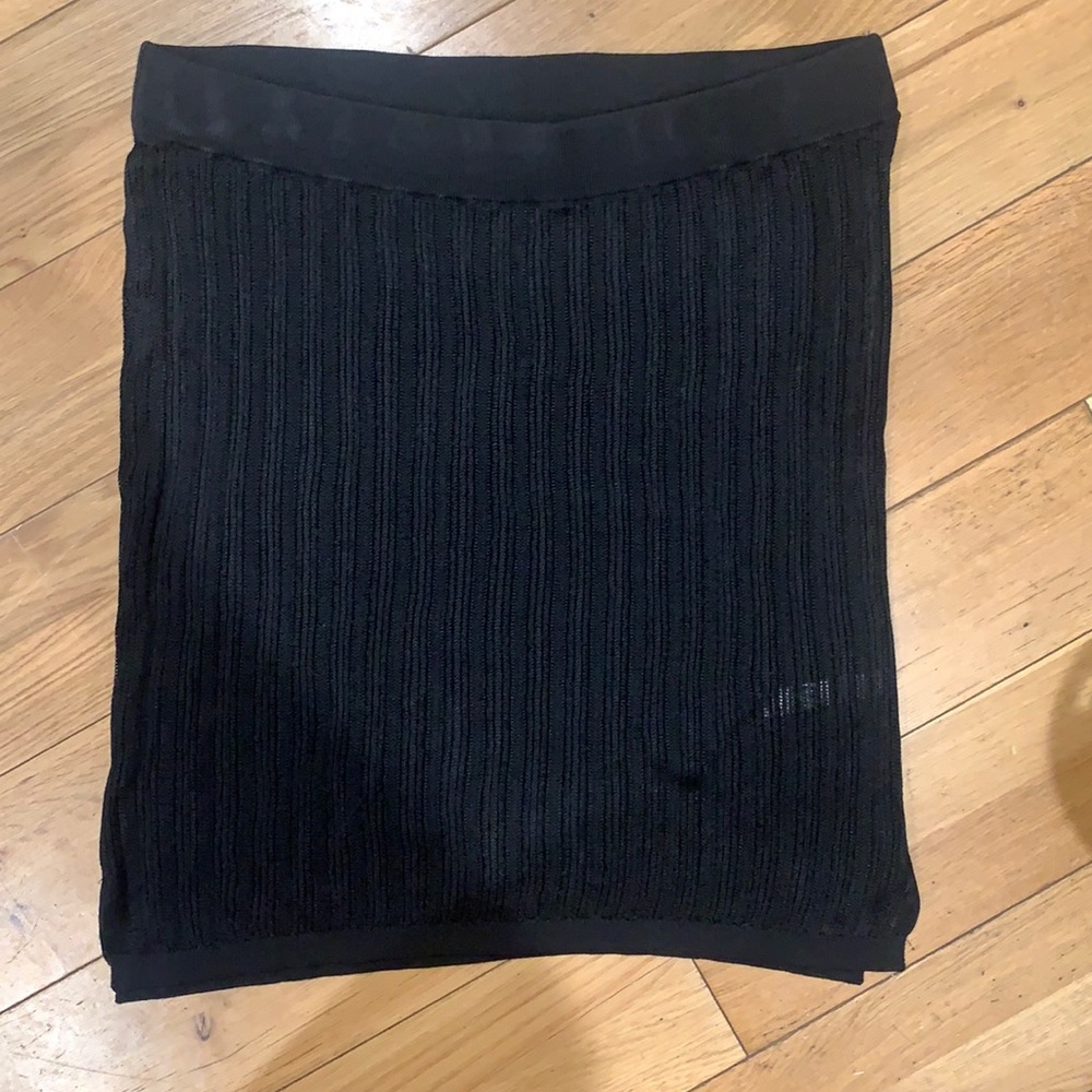 Free people intimates. The black skirt. Size extra large.